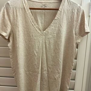 J Crew Slub Cotton Tee